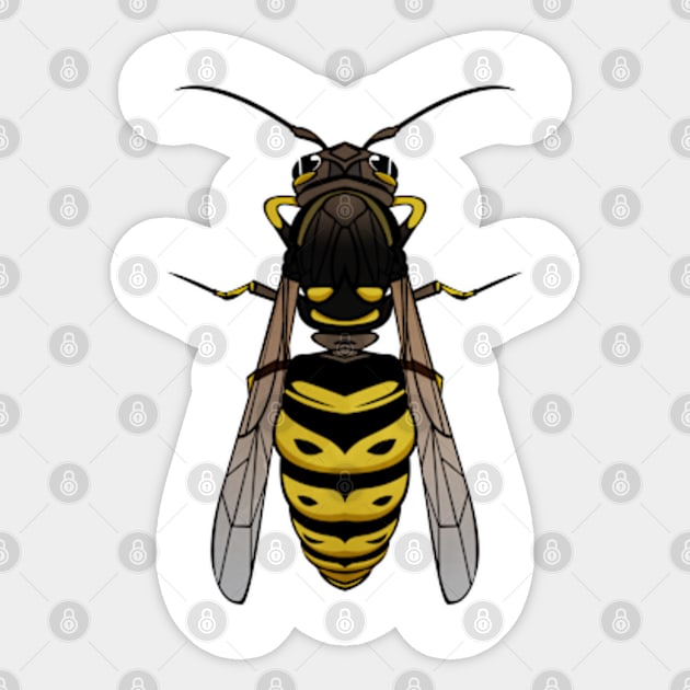 WASP TATTOONIMAL Sticker by Kongrills